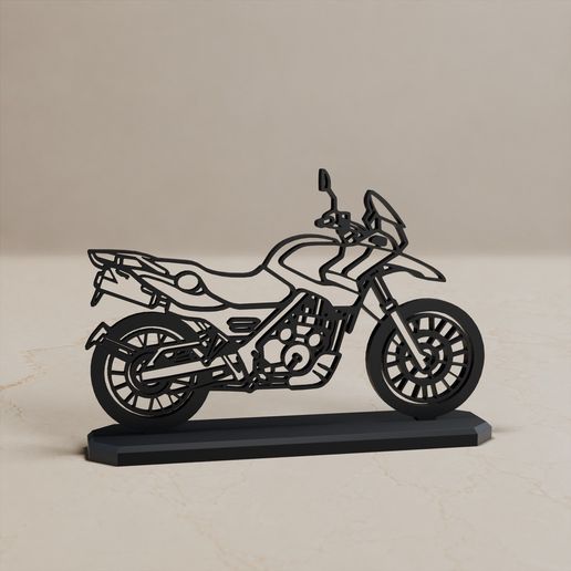 BMW F 650 GS MODELL STAND DECOR