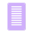 main_board_case_top.stl Plywood Prusa i3 with 2020 profiles