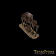 Left-Detail-Textured.jpg Free Miniature Terrain - Ruptured Vertical Mining Drill