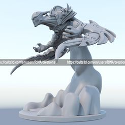 STL file illaoi 3D Print Model from League of Legends 🎲・3D