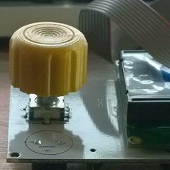 PrusaKnob.jpg Fichier 3D gratuit Bouton LCD Prusa I3・Objet pour imprimante 3D à télécharger
