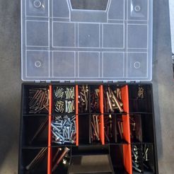 STL file Boîte de Rangement avec Compartiments / Storage Box with  Compartments 📦・3D printer design to download・Cults