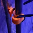 Corner-Orange-Trellis-Hook-Tent-Clips.jpg Grow Tent Clips Wire Management