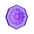 FlorBase.stl Форма для цветов "Маргарита" - Форма для цветов