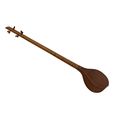 one.jpg Musical instrument. Setar - long-necked lute