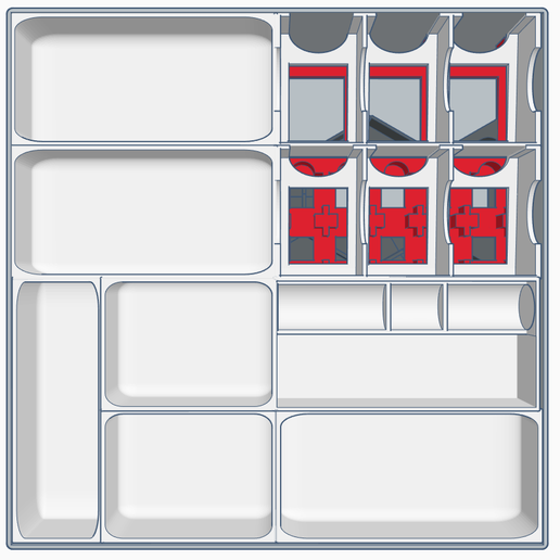 3-p.png Catan - Organizer - Deux grandes extensions dans une seule boîte Modèle d'impression 3D