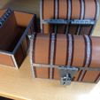 IMG_3234.jpg Treasure Chest Box with Lock! Four Color or One...