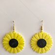 photo1711857705-1.jpeg Earring Sunflower Sunflower Sunflower Maravilla Flor