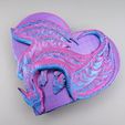344526215_249916097611166_2262830795653767771_n.jpg STL-Datei Drachen-Schmuckkästchen, Herzkästchen・3D-Drucker-Vorlage zum herunterladen