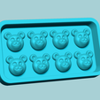 bf6.png Jelly Candy Molding Bear Face - Gummy Mould