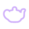 teapot mini 2in.stl Cortapastas Tetera - ¡5 tamaños! Bordes afilados. Perfecto para Alicia en el País de las Maravillas, Tea Party