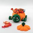 CUTE FLEXI PRINT-IN-PLACE PUMPKINS TORTOISE