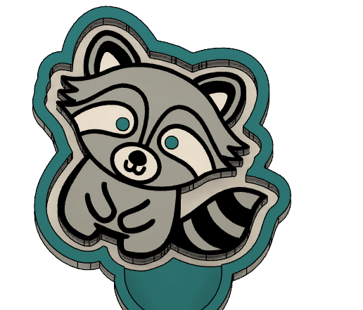 🦝 Cute Raccoon stl・ STL File for 3D printing・Cults