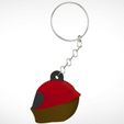 Render-LLAVERO-CASCO.137.jpg Motorcycle helmet motorcycle keychain keychain keyring color assembled don't need support