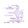 F18.stl Printable Blueprints Collection
