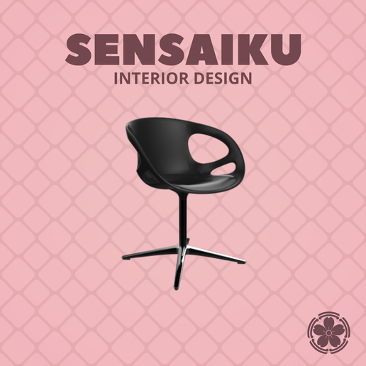 Miniature Replica 1:12 Hiromichi Konno 03. Rin Chair for Miniature Dollhouse - 3D Print Instant Download - Miniature Furniture Designer Series
