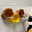 2.jpg 3D Printable Ultimate Hex Shelf Collection 3.0