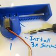 IMG_7443.JPG Rack & Pinion Linear Actuator Servo Joint Module *Tiny_CNC_Collection