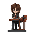model-12.png Richard Wright – Pink Floyd Chibi Progressive Rock Keyboardist Figure (Fan Art)