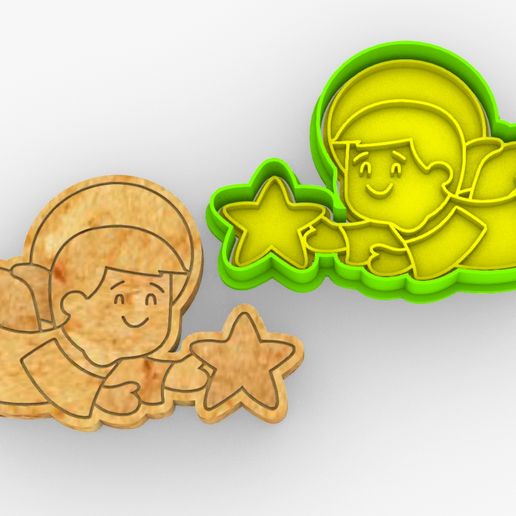 Child Angel 3D model