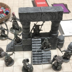 Capture d’écran 2018-01-25 à 11.44.30.png Free STL file Stone Terrain Blocks (28mm/Heroic scale)・3D printable model to download