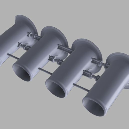 🛞 Yamaha R1 Velocity Stacks・ STEP File for 3D printing・Cults