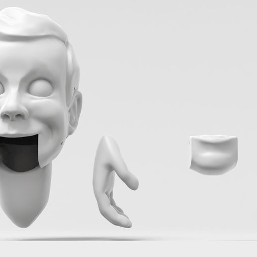 🎨 Slappy, 3D Model Head for 3D Printing・ 3D File for 3D printing・Cults