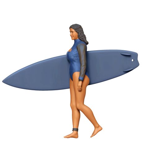 Surfer40094.jpg N4 Surfer mit SurfBoard ist unterwegs