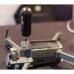 a98138b7775a5edb6c981e1015b73a6a_preview_featured.jpg Fichier STL gratuit Insta360 Un adaptateur pour DJI Mavic Pro・Design pour imprimante 3D à télécharger