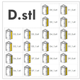 D_Info.png Lightsaber Builder, Modular Lightsaber, Millions of Combinations, [150 pieces]