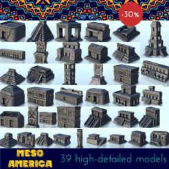 Pack-Mesoamerica.jpg Meso-America pack - Maya Aztec Cuetzpal Lizardmen Medieval Age of Sigmar