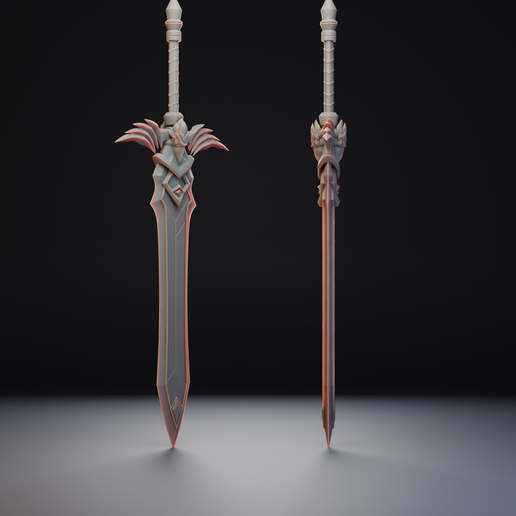 🗡️ 7th Legionnaire's Claymore 2H Sword - World of Warcraft・ STL