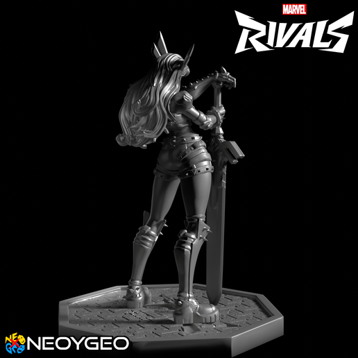 👧 MAGIK - MARVEL RIVALS・Archivo STL para Impresión 3D・Cults