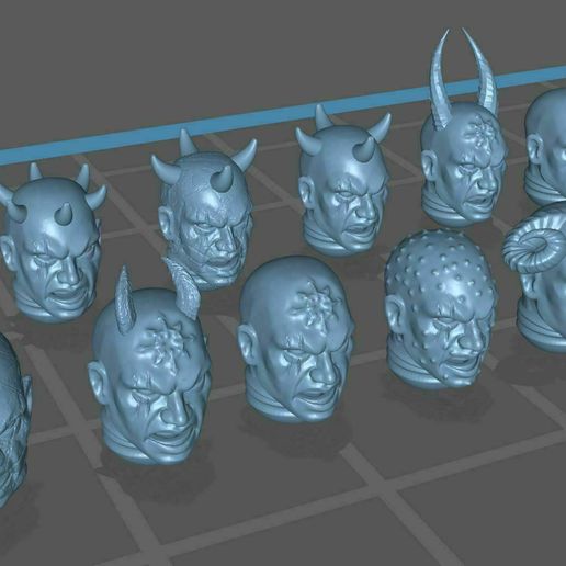 Ugly Horny Blokes 3D model