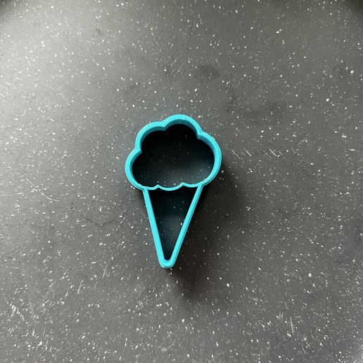 Ice Cream Clay cutter | Cookie cutter 3D model