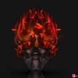 001c.jpg Ghost Rider mask -Agents of SHIELD - Marvel comics 3D print model
