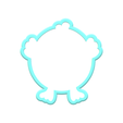 1.png Chick in Egg Cookie Cutter | STL File