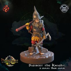 Sigibert-the-Knight.jpg 3D file Sigibert the Knight・3D printer model to download