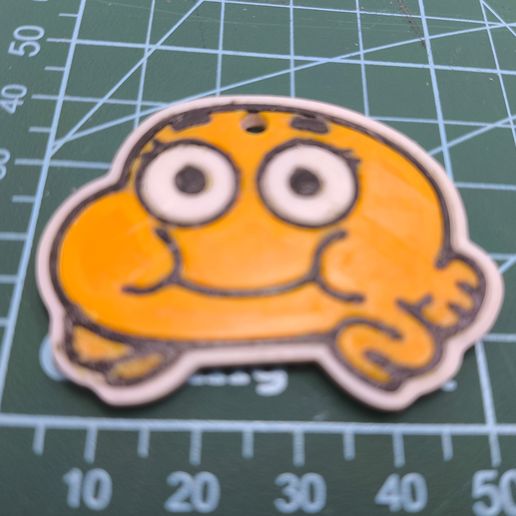 Free 3D file Multicolor Darwin Watterson Keychain 🗝️ ・3D printable ...