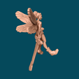 BPR_Rendermain5.png Neena, a pixie champion - DnD miniature [presupported]