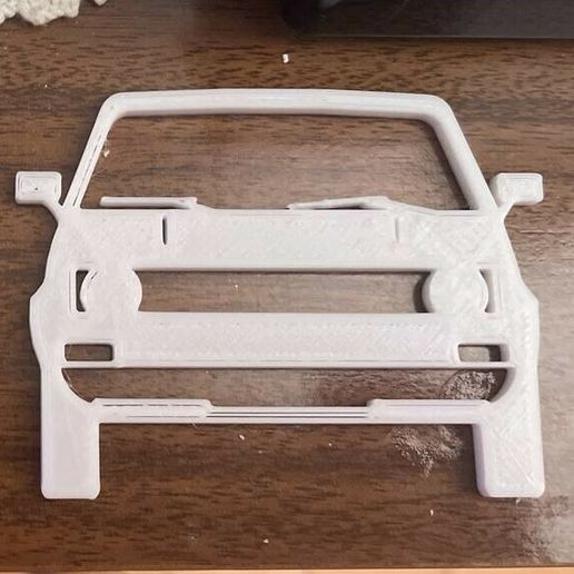 keychain golf gti MK1 3D model