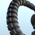 49.png Futuristic cyborg dice mug (6) - Holder Beer Can Storage Container Tower Soda Box DnD RPG Boardgame 33cl 25cl 12oz 16oz 50cl Beverage W40k 40 000 SciFi Futuristic
