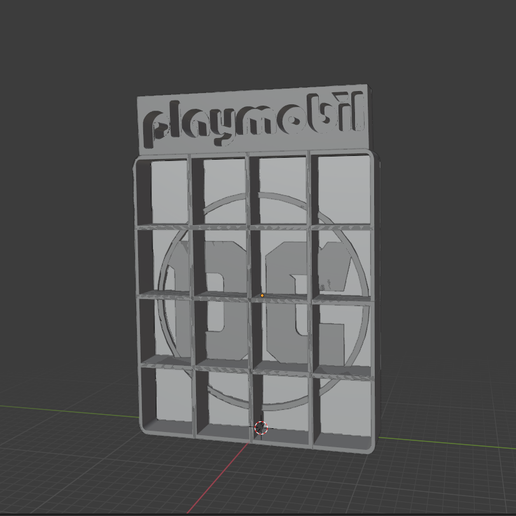 Exhibitor for playmobil DC kinder egg collection