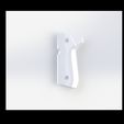 3.jpg Beretta 92 FS Pistol Grip | Custom Wooden-Style 3D Model | STL for CNC & 3D Printing