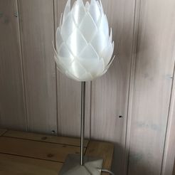 IMG_0056.jpeg Файл STL Pine Cone Bedside Table Lamp Shade・3D-печатная модель для загрузки