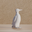 0005.png File: Solo figures of Guillemot (bird) in STL digital format