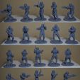 DSC04857.jpg Mass Effect Alliance military Squad: Miniature Pack for Tabletop games.