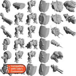 folder.jpg Free 3D file Heavy Attack Walker Library for Udo's Customizer・3D printable model to download