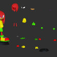 image.png Knuckles Urban Vibes (Multiparts / 3MF)