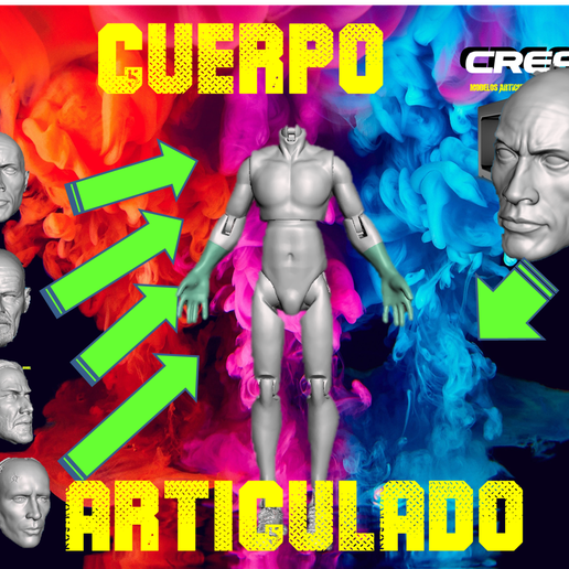 BODY FOR HEADS 3D model